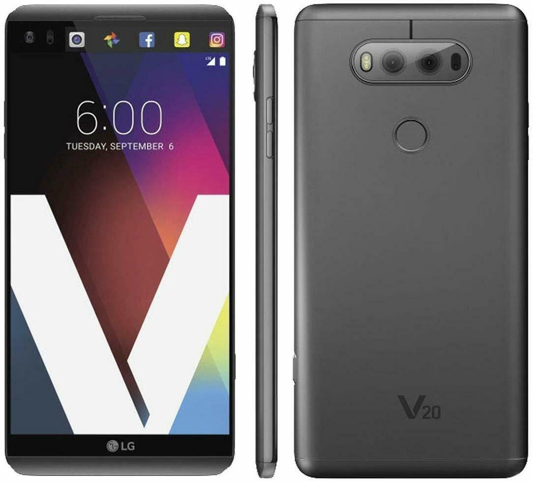LG V20 H910 - 64GB - Gray/Silver - GSM Unlocked